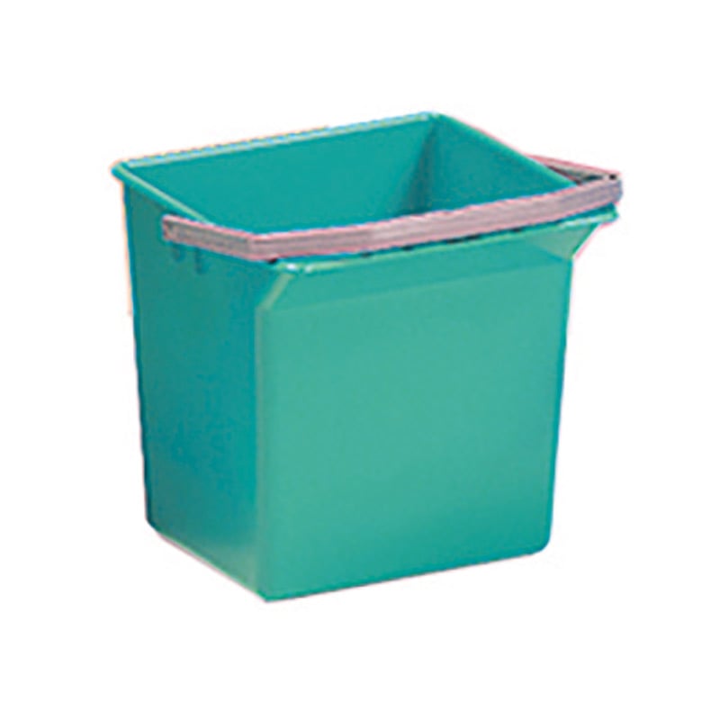 4L Green Cleaning Trolley Bucket