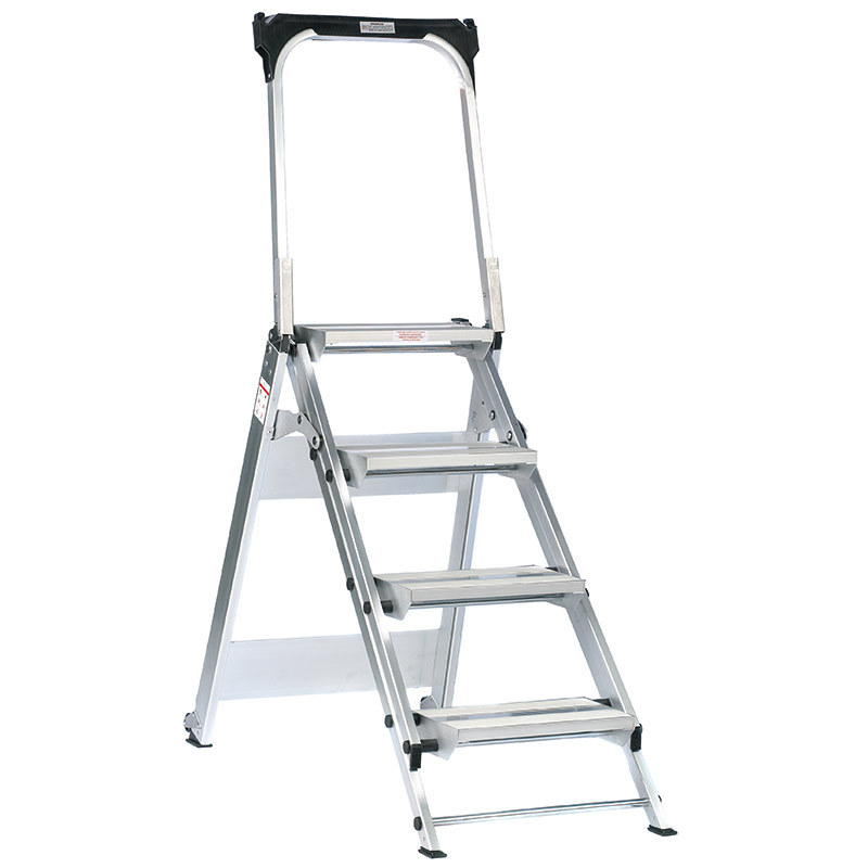 Climb-It Aluminium Folding Steps - 4 Tread