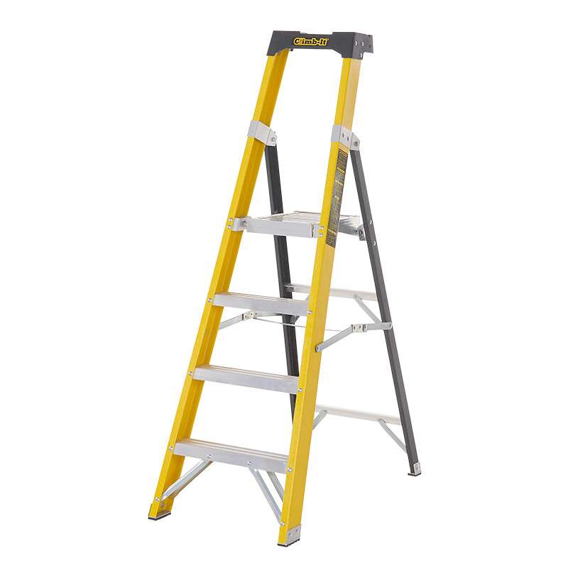 Climb-it® Glass Fibre Platform Stepladder 4 Tread, Platform H 950mm 