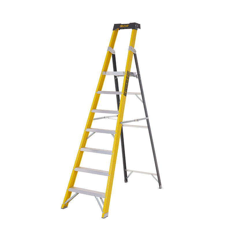 Climb-it® Glass Fibre Platform Stepladder 7 Tread, Platform H 1650mm 