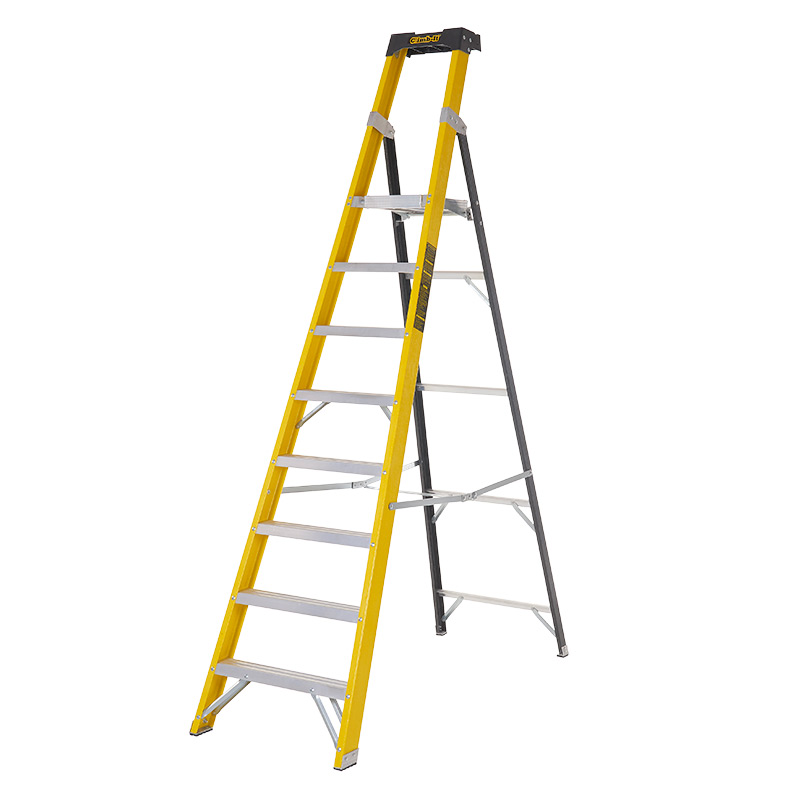 Climb-it® Glass Fibre Platform Stepladder 8 Tread, Platform H 1885mm 