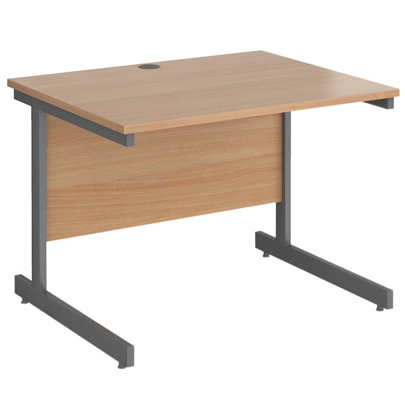 Contract 25 Straight Desk - 725 x 1000 x 800mm (H x W x D)