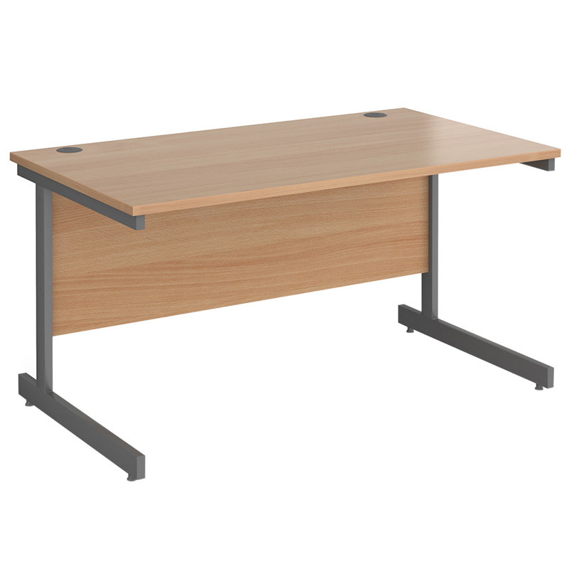 Contract 25 Straight Desk - 725 x 1400 x 800mm (H x W x D)