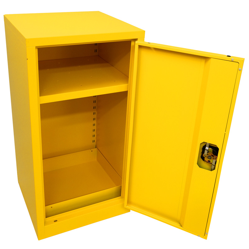 Hazardous Substance COSHH Cabinet - 1 Shelf - 700 x 355 x 305mm (H x W x D) - 5L Sump