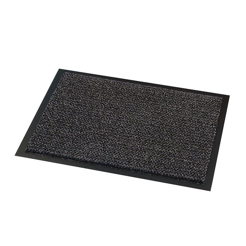 Cosmo fire tested entrance mat - 1300 x 2000mm - grey & beige