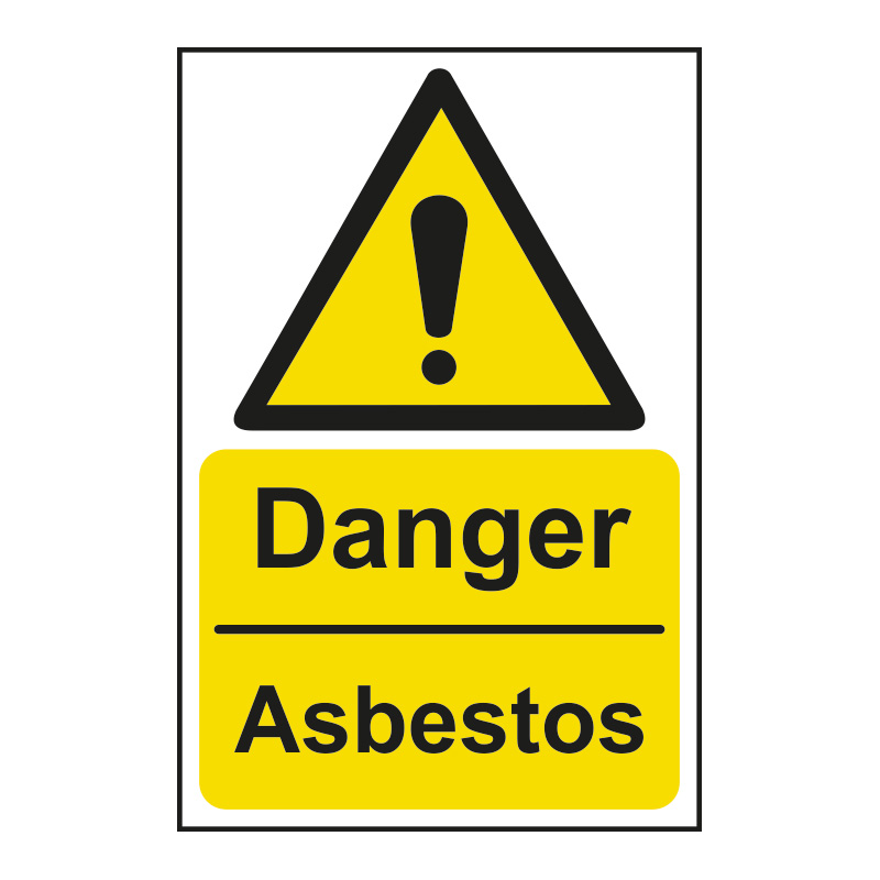 Danger Asbestos - RPVC (200 x 300mm)