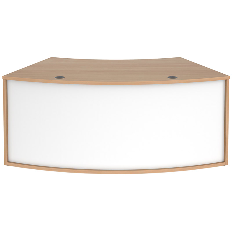 Denver Modular Reception Desk Base - 45 Degree Curve