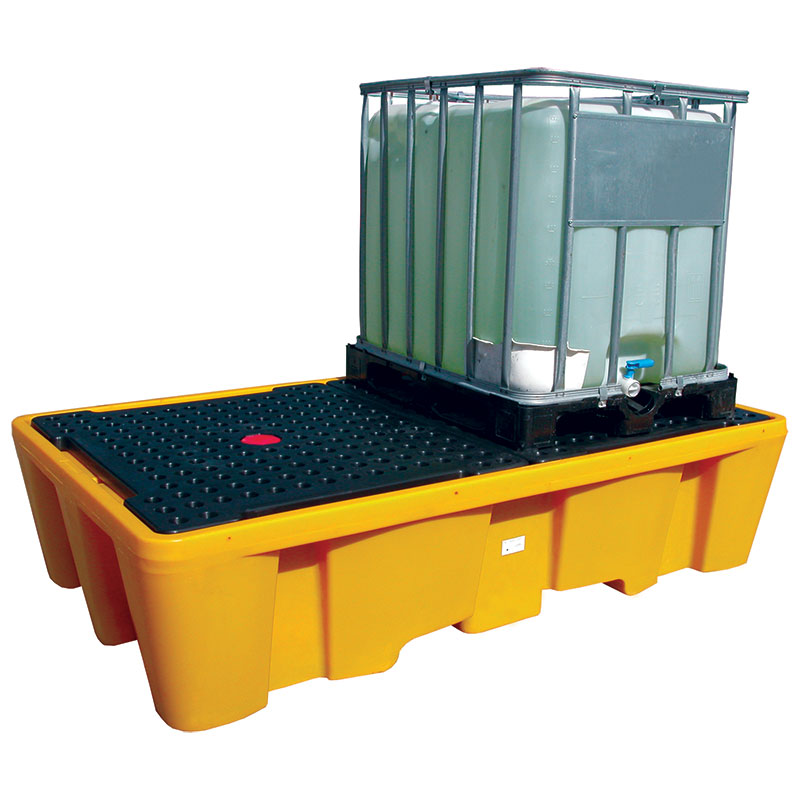 Double IBC Bund Pallet - 1140 litre / 2000kg capacity