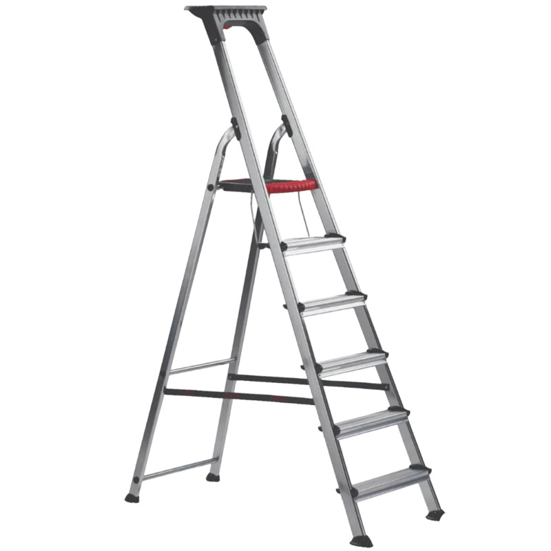 6 Tread Double Decker Step Ladder - EN131 Professional Rated