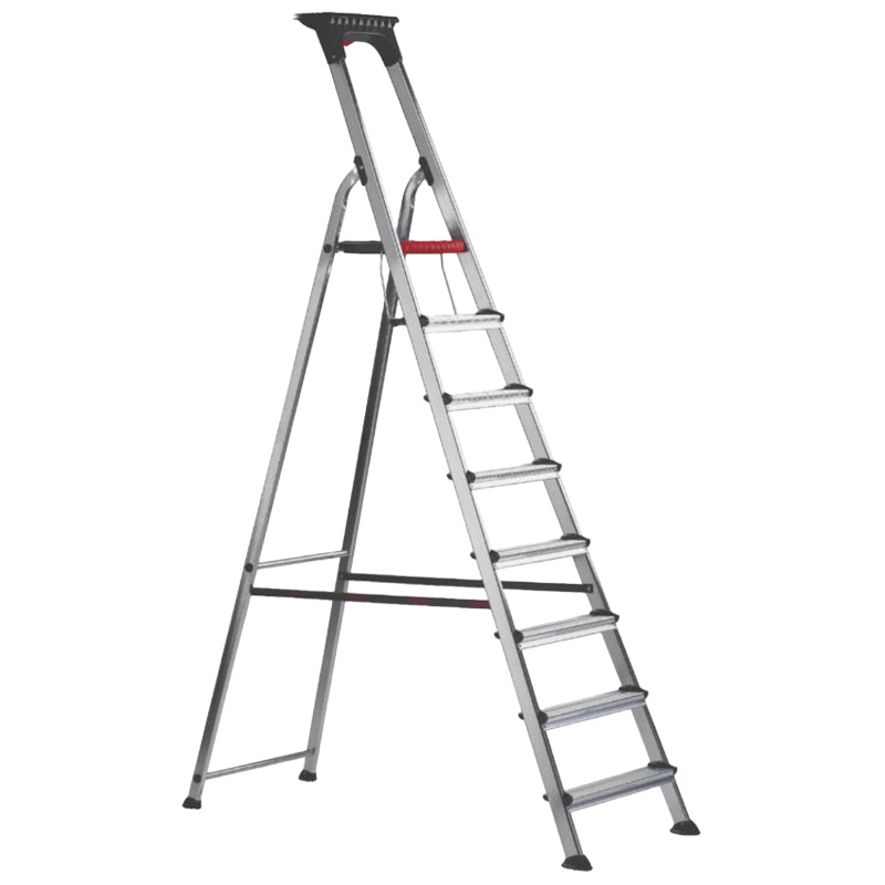 8 Tread Double Decker Step Ladder - EN131 Professional Rated