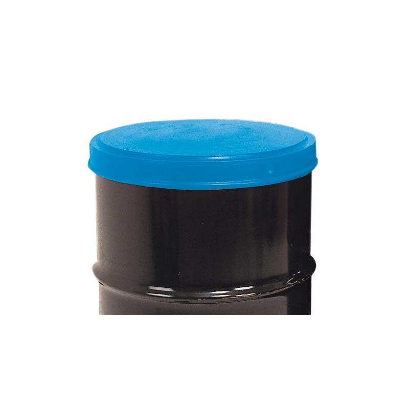Blue Drum Lid Cover suitable for 610mm diameter steel drums - creates air tight seal