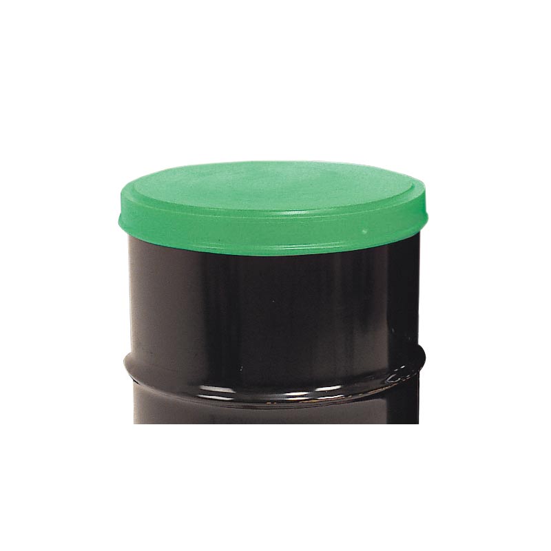 Green Drum Lid Cover suitable for 610mm diameter steel drums - creates air tight seal