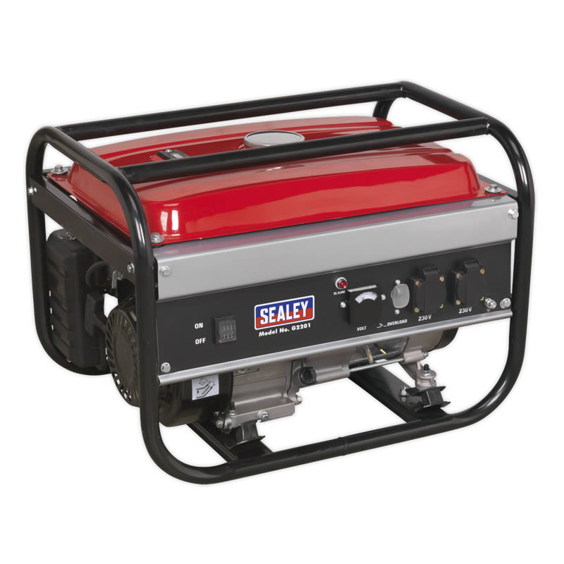 Sealey 2200w 230v 4 Stroke Petrol Generator