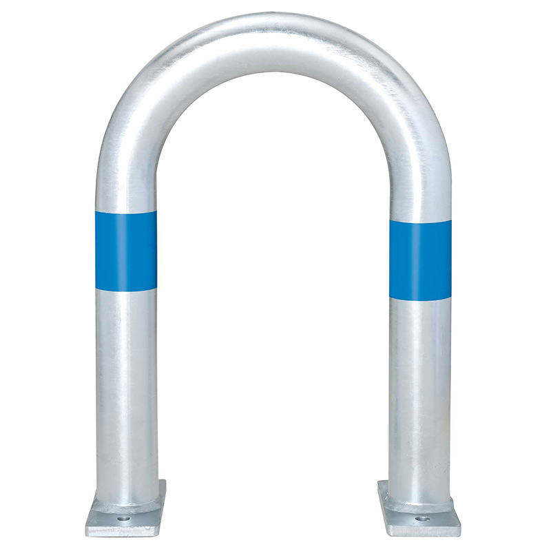 TRAFFIC-LINE EV Charging Point Guard - Blue Reflective Band - 500 x 360mm - Surface Fix
