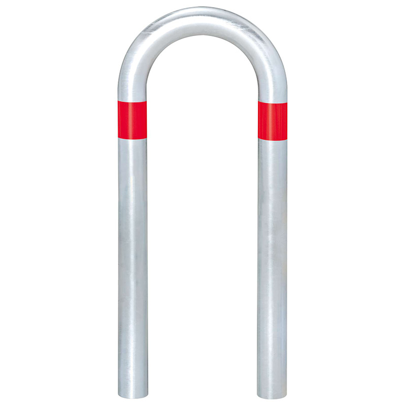 TRAFFIC-LINE EV Charging Point Guard - Red Reflective Band - 800 x 360mm - Sub-Surface Fix