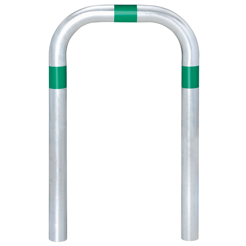 TRAFFIC-LINE EV Charging Point Guard - Green Reflective Band - 800 x 500mm - Sub-Surface Fix