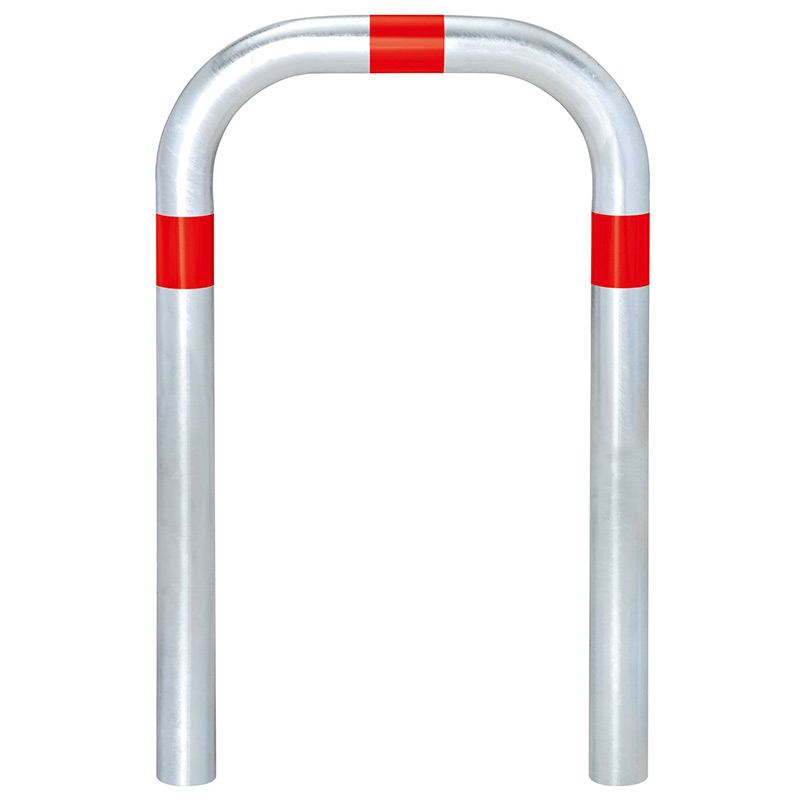 TRAFFIC-LINE EV Charging Point Guard - Red Reflective Band - 800 x 500mm - Sub-Surface Fix