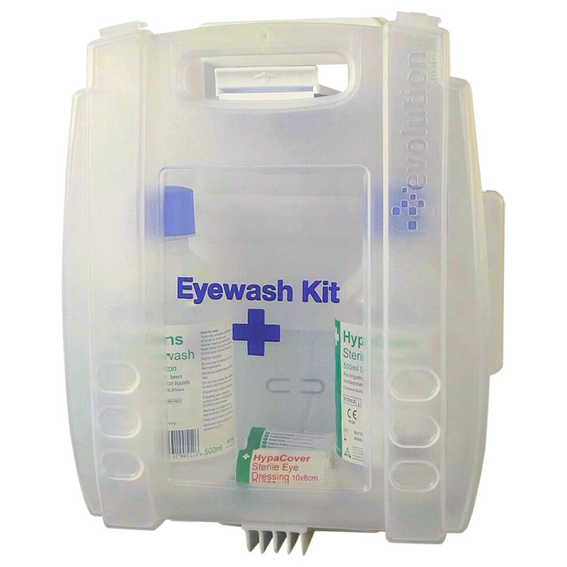 Emergency Eye Wash Station with Wall Bracket