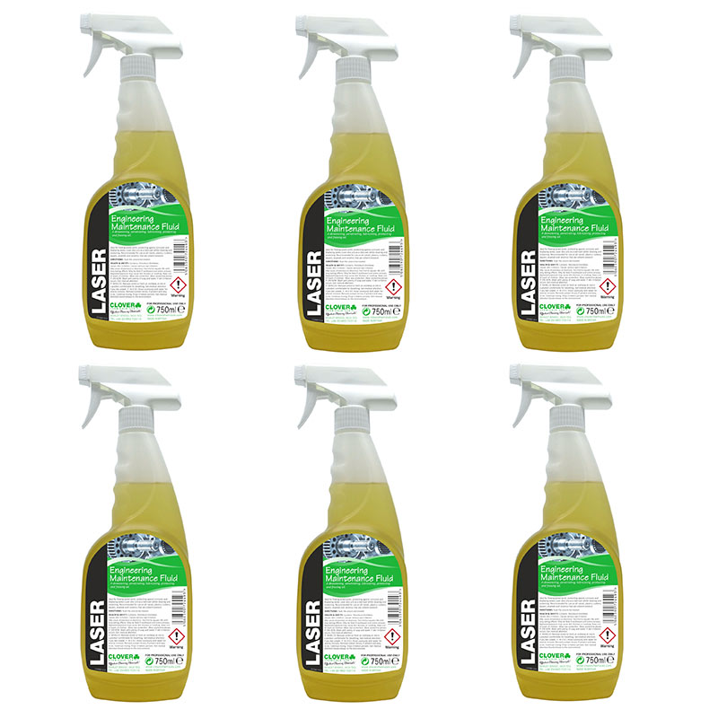 Engineering Maintenance Fluid Scaffold Cleaner - 6 x 750ml