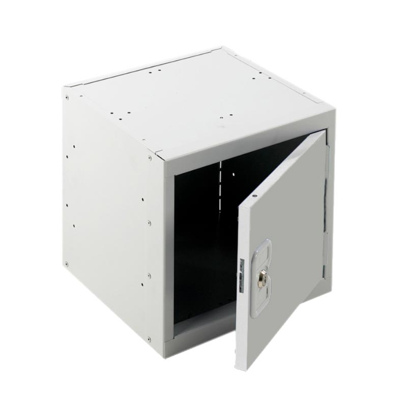 Express Delivery Cube locker - 300 x 300 x 300mm - Light Grey Door 