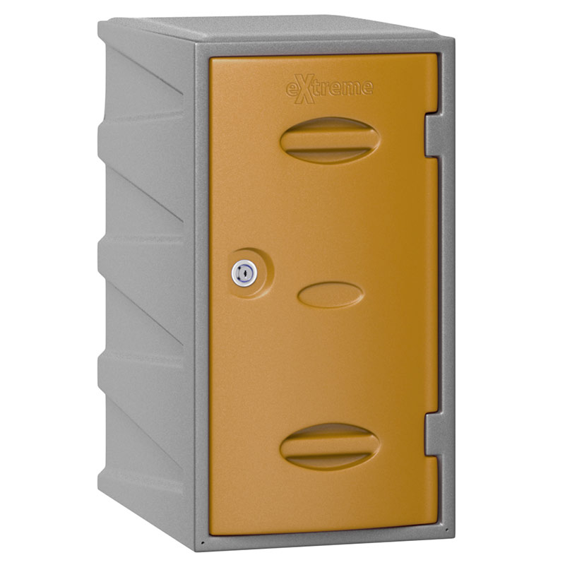 Extreme Water Resistant Plastic Locker Module - 600 x 320 x 460mm - Yellow