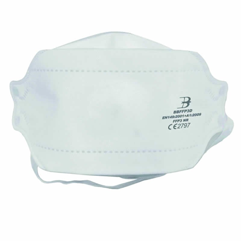 FFP3 Disposable White Face Mask - box of 20