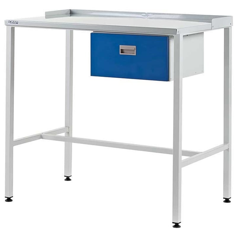 Flat Top Workstation With 1 Drawer 920mm H x 1000mm W x 460mm D
