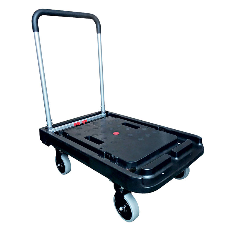 Folding Plastic Platform Truck - 200kg capacity - 870 x 520 x 800mm 