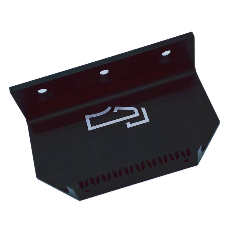 Foot Operated Door Pull Black Anodized Aluminium