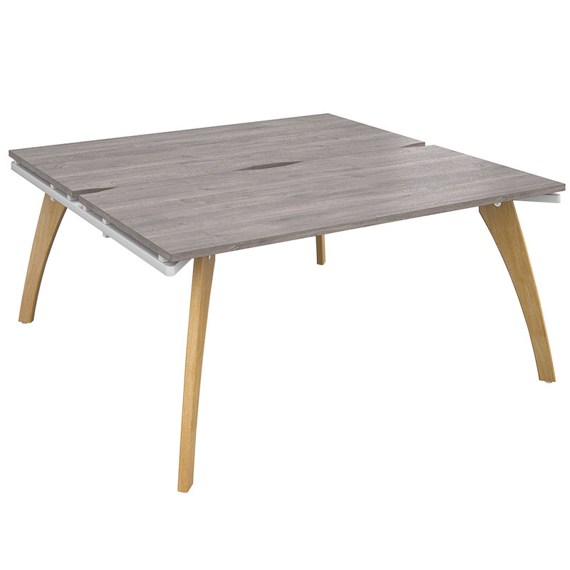 Fuze Back to Back Single Desks - 725 x 1600 x 1600mm