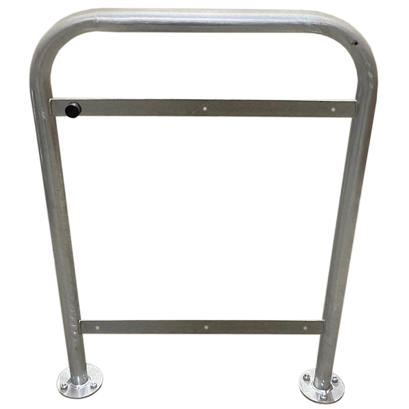 Autopa Door Guard Barrier - Galvanised Bolt Down - 1100 x 800 x 350mm