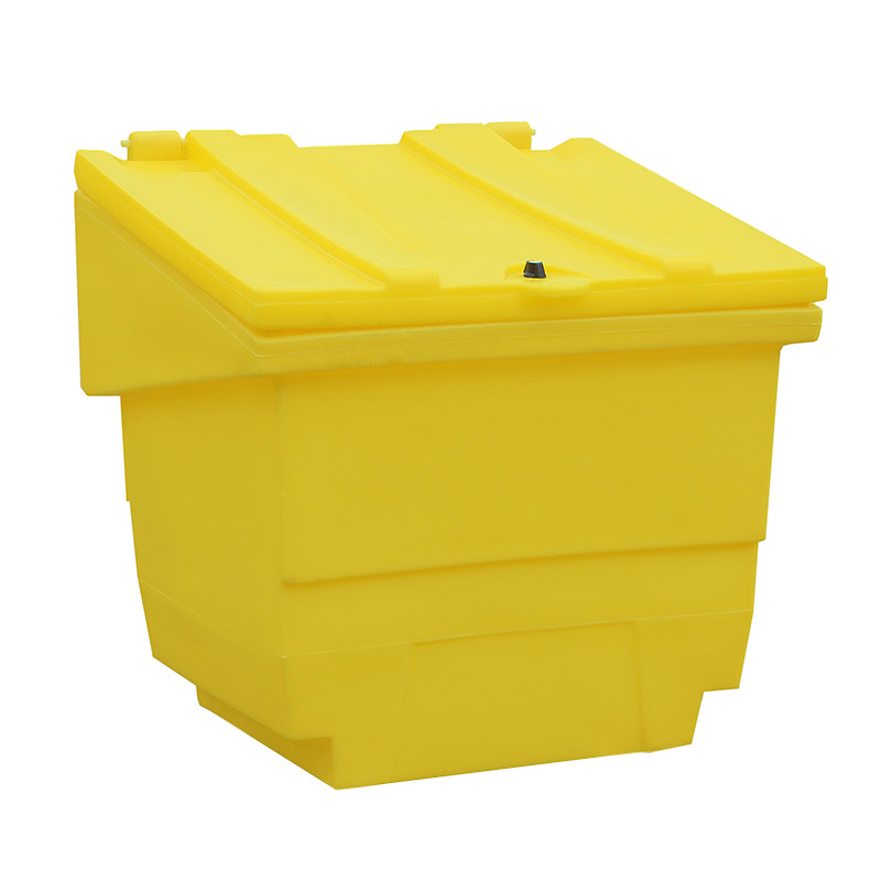 Yellow General Purpose Polyethylene Storage Container - Static - 250L capacity 
