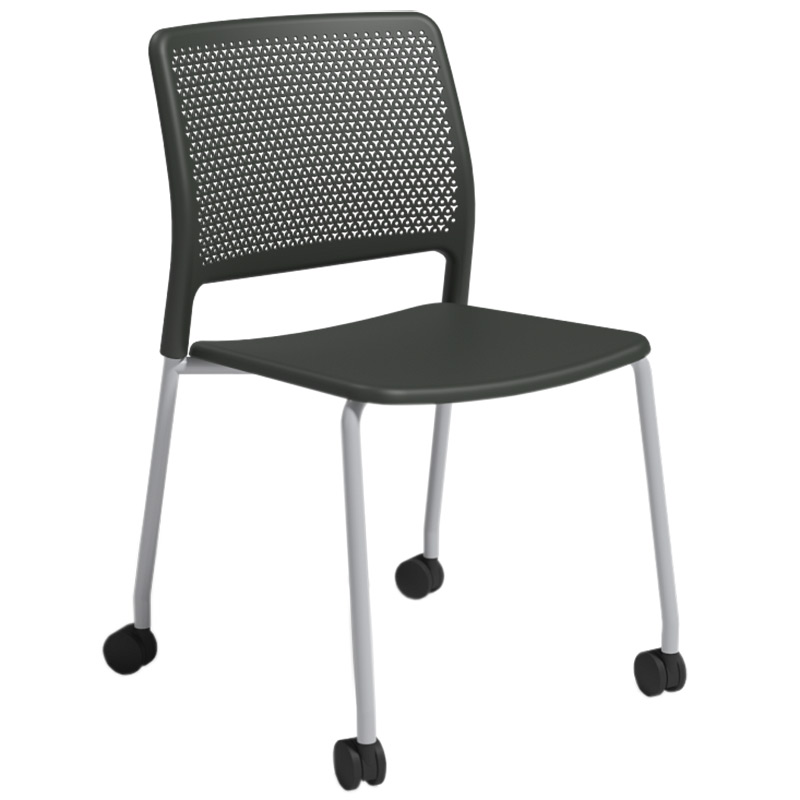 Grafton Chair On Castors - Flannel