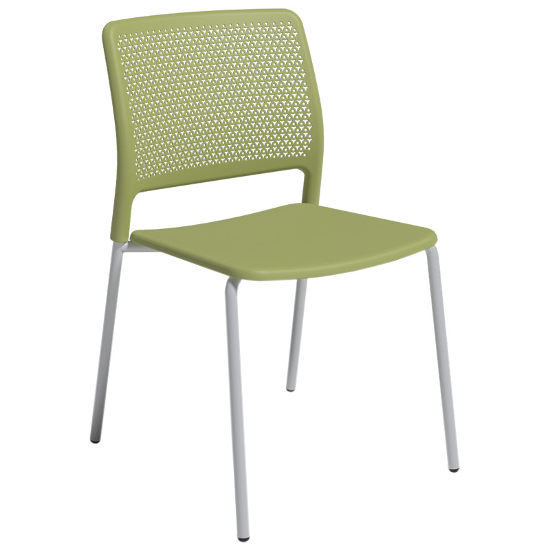 Grafton Chair On Glides - Grass Green