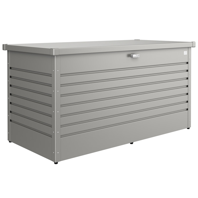 Outdoor Steel Storage Box - 830 x 1600 x 790mm (H x W x D) - Grey
