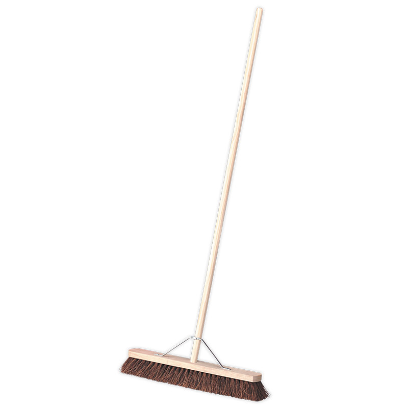 Hard Bristle Bassine Broom - 600mm head