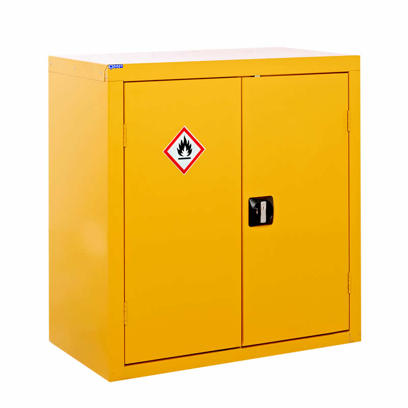 Hazardous Storage COSHH Cupboard 900H x 900W x 450D 2 door 1 shelf