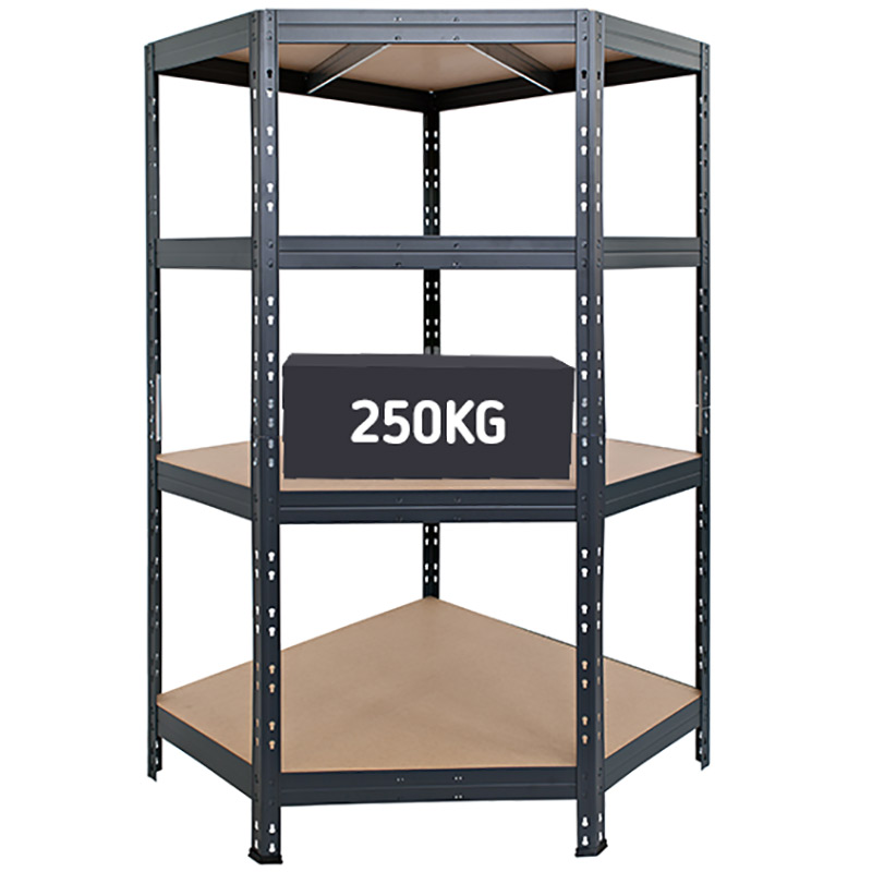 Heavy-Duty 360 Shelving Corner Unit - 1800 x 900 x 450 x 620mm