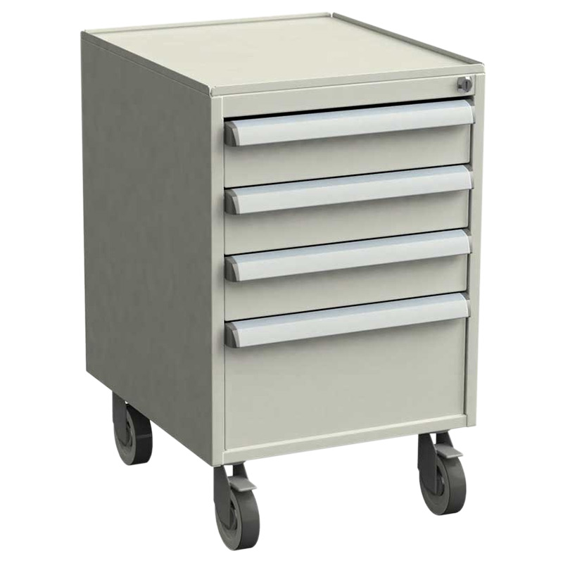 H/D 4 drawer mobile unit 450 x 520 x 700mm