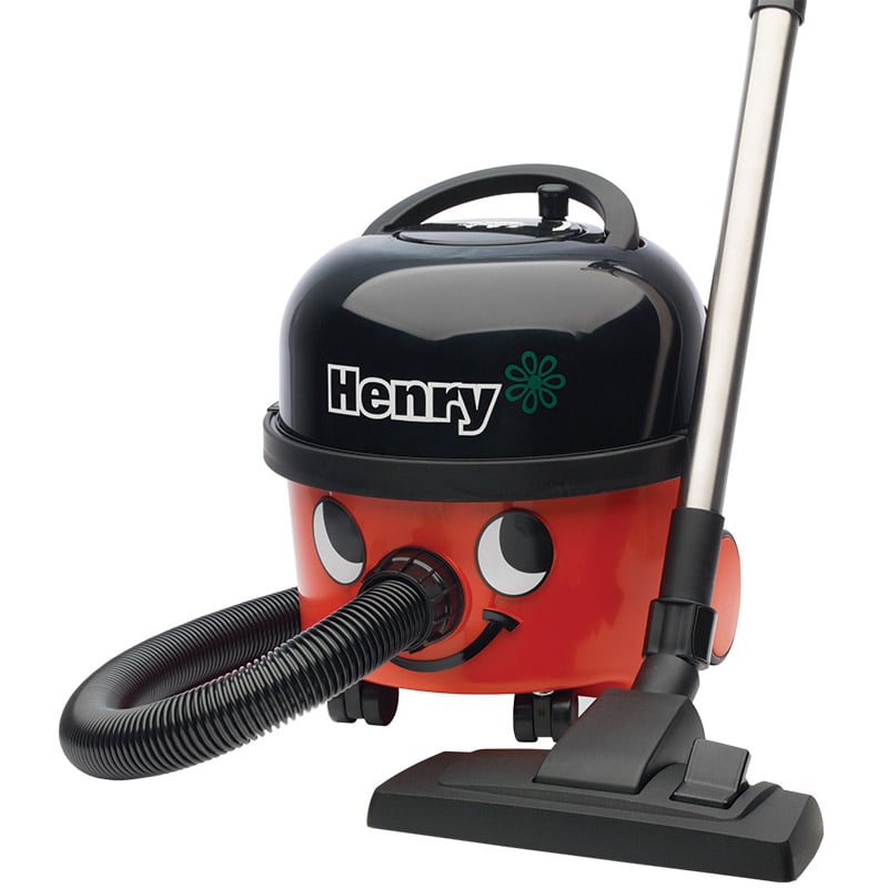 Henry Red Numatic Vacuum Cleaner - A rated energy efficient - 6 Litre Capacity