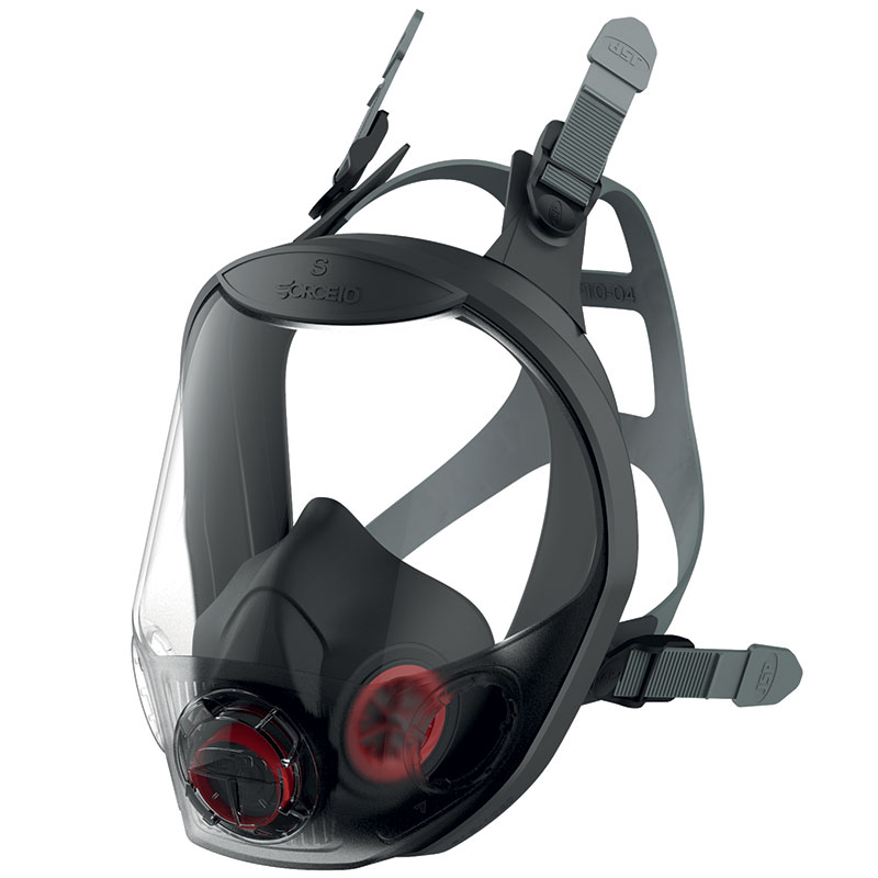 JSP Force 10 Twin-Cartridge Full Face Respirator