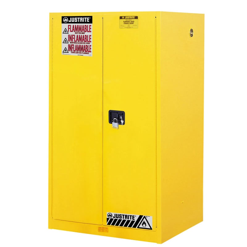 Justrite Sure-Grip EX Flammable Storage Cabinet Manual close 227L