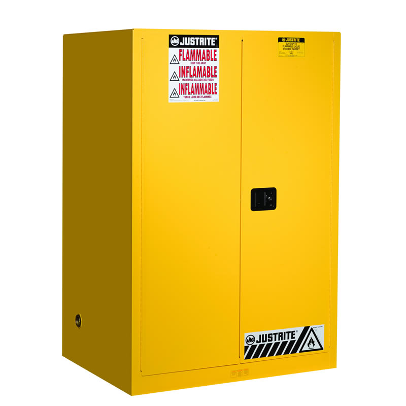 Justrite Sure-Grip EX Flammable Storage Cabinet Manual close 341L 