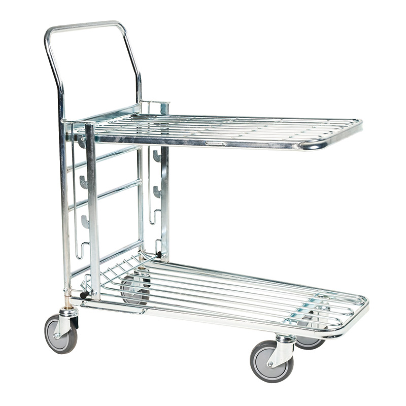 Konga Adjustable Level Stock Trolley, 1000H x 520W x 890D