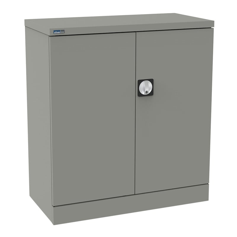 Kontrax 2-Door Assembled Steel Cupboard with 1 shelf - 1020 x 915 x 458mm