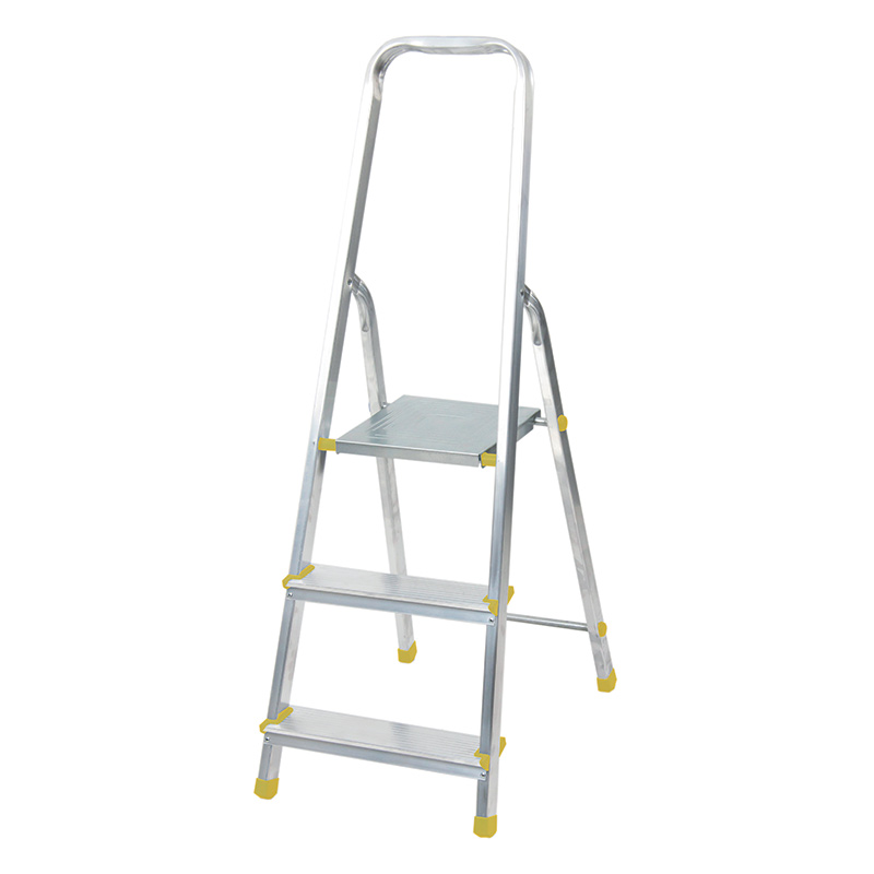 Aluminium Platform Steps - slip resistant feet - 3 Treads - platform height 600mm