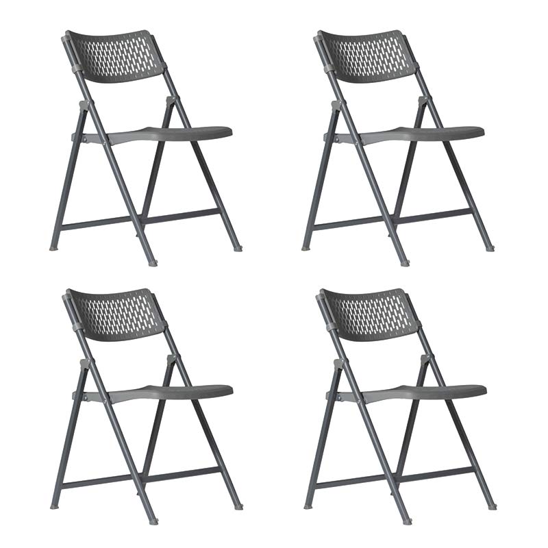 Aran Folding Chair - Shark Grey - Pack of 4