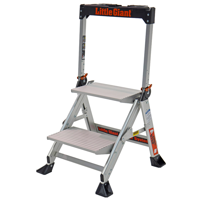 2 Tread Little Giant Jumbo Safety Step - platform height 460mm - EN14183