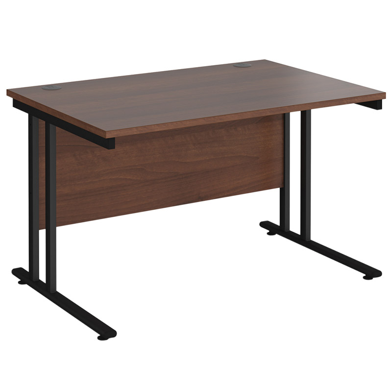 Maestro 25 Cantilever Straight Desk - 725 x 1200 x 800mm