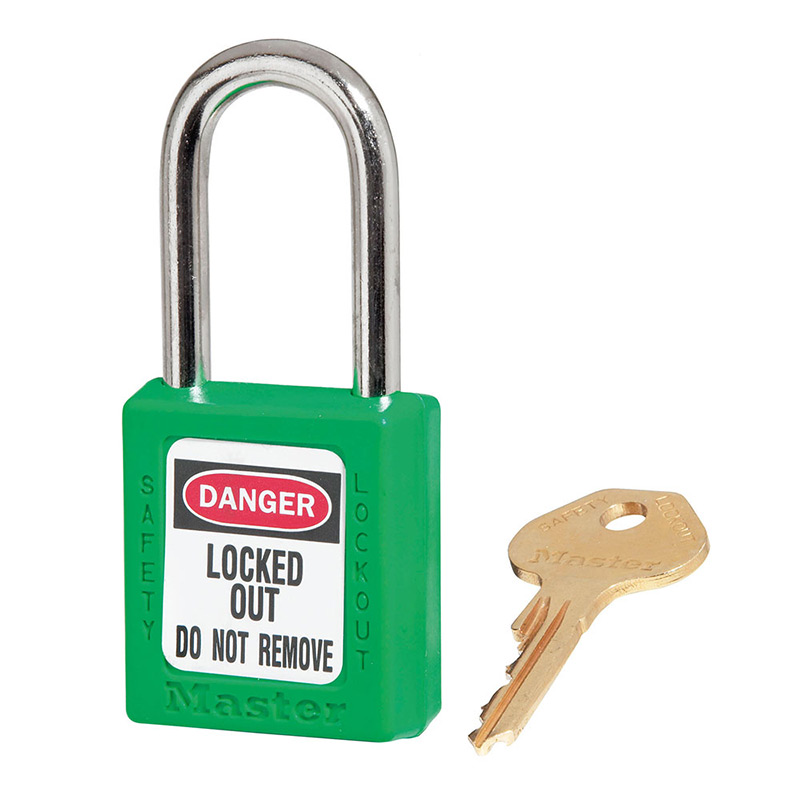 Master Lock 410 44mm Zenex Safety Lockout Padlock - Green 